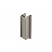 GTV VISTA ALUMINIJSKA RUČKA ZA VRATA KLIZNIH ORMARA ZA IVERICU DEBLJINE 18MM ILI STAKLO 4MM A-R18VIS-270-90


