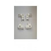 KOMARNIK PLISE 18mm SET BIJELI NISKI PRAG
