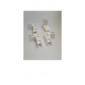KOMARNIK PLISE 18mm SET BIJELI