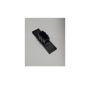 Čep vodilice 80 X 22 mm crni za rolete