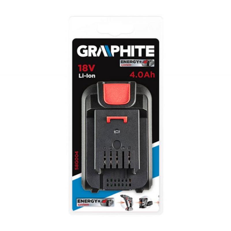 GRAPHITE E+BATERIJA 18V LI-ION 4AH