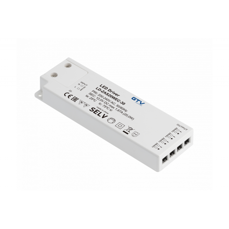 DRIVER LED SLIM EASY CLICK 24V 15W


