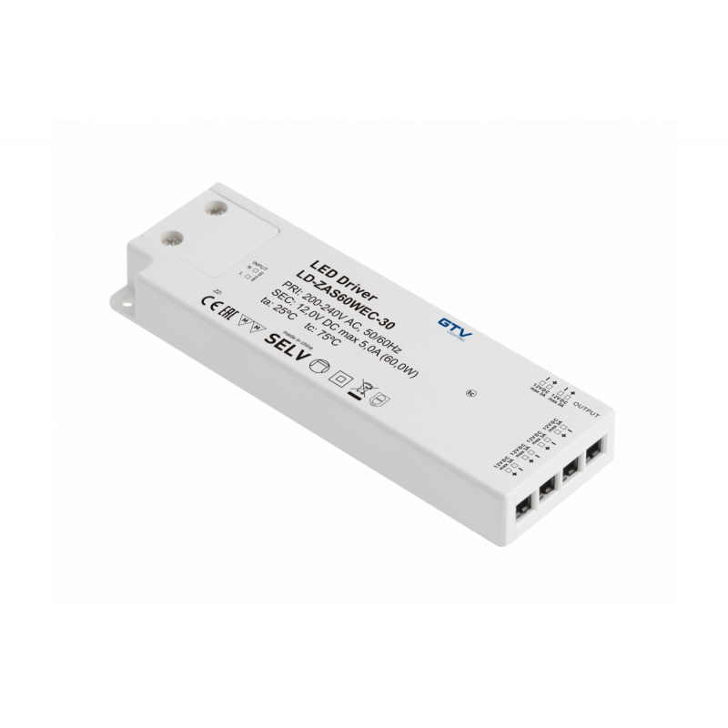 DRIVER LED SLIM EASY CLICK 60W