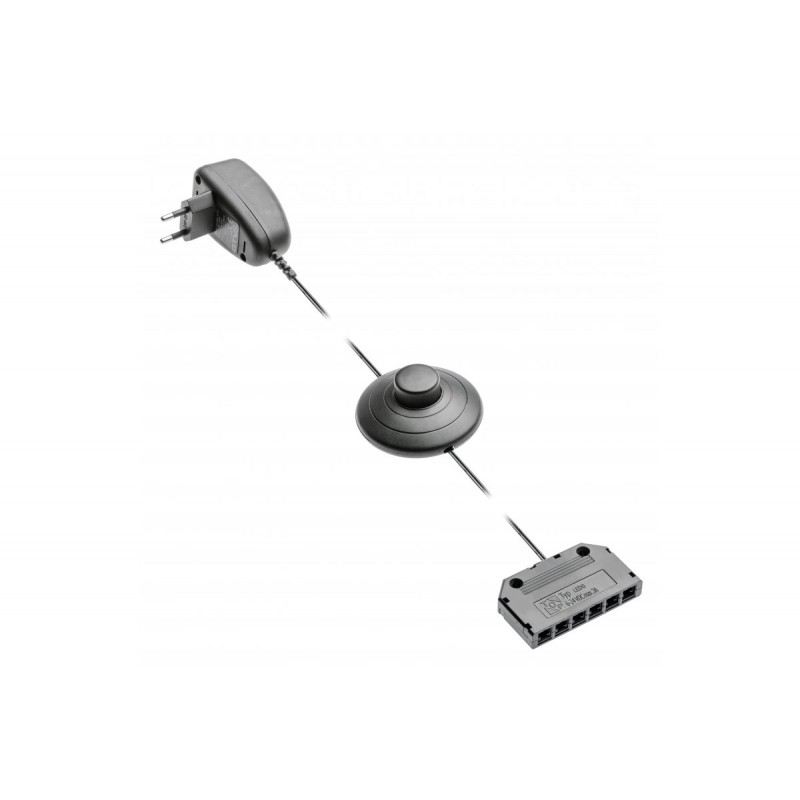 DRIVER LED 1,5 W NA UTIKAČU+PREKIDAČ+6 KONEKTORA