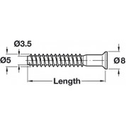 VIJAK CONFIRMAT 5.0X 50           