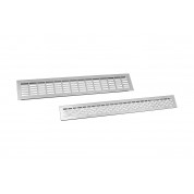 ZRAČNIK ALU  480 X  60 ALUMINIJ