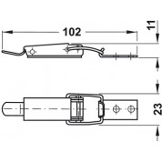 ZATVARAČ ZA KUTIJE 104 mm
