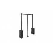 VJEŠALICA PODIZNA 645-910 ALUMINIJ  CRNI


