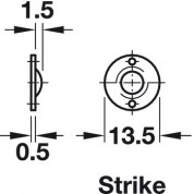 UPAD KUGLIČNI ZA NAMJ.  12.0mm    