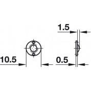 UPAD KUGLIČNI ZA NAMJ.  12.0mm    