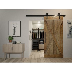 GARNITURA ZA DRVENA VRATA BARN DOOR GTV SOFT CLOSE A-SN-LOFT-200-20MN