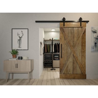 GARNITURA ZA DRVENA VRATA BARN DOOR GTV SOFT CLOSE A-SN-LOFT-200-20MN