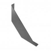 KONZOLA FLAT 20x20 cm,CRNA MAT 