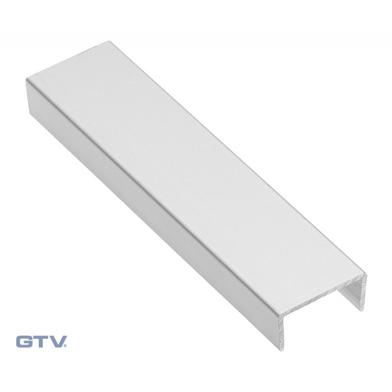 ALUMINIJSKI PROFIL C OBLIKA ZA ESTESKI SPOJ PLOČA DEBLJINE 18MM I DUŽINE 3,0M TANKI A-C18-300-S-05