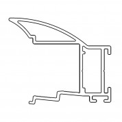 GTV ALU RUČKA NOVO S  18mm/2,7 m CRNA