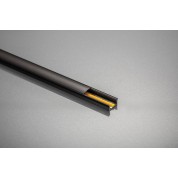 PROFIL ZA LED ALUMINIJ GTV GLAX 14mm 2 M CRNI