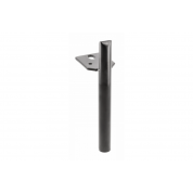 NOGICA ZA NAMJEŠTAJ RONDA 150 mm CRNA