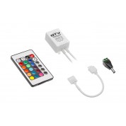 KONTROLER ZA LED RGB TRAKU MINI SA DALJINSKIM 12V 72 W