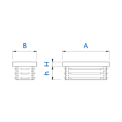 ČEP ZA CIJEV  PVC  30 X 50

