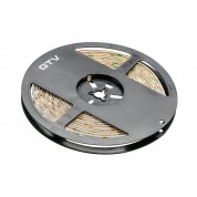 TRAKA LED SMD5050 60/m WARM 14,4W/m, 72W/5m, 3200 K, IP 20, 5/1
