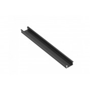 PROFIL ZA LED ALUMINIJ GTV GLAX 14mm 2 M CRNI