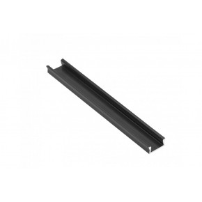 PROFIL ZA LED ALUMINIJ GTV GLAX 14mm 2 M CRNI
