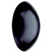 ODBOJNIK ZA VRATA ZIDNI 31mm CRNI
