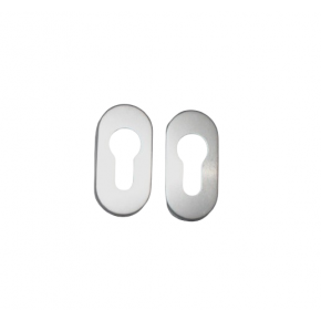 ROZETA APECS INOX OVAL CILINDAR