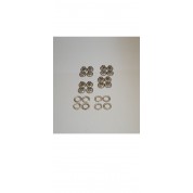 KOMARNIK PLISE 18mm SET CRNI