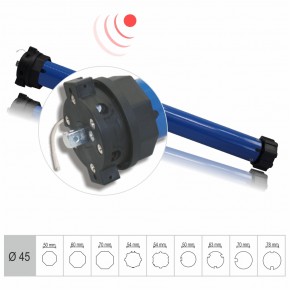 ELEKTROMOTOR 60mm 10Nm + DALJINSKI